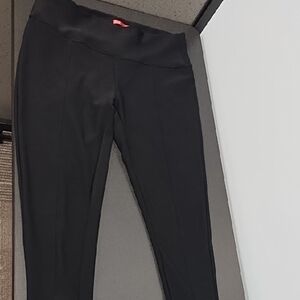 Maze stretch pull on black pants 2X